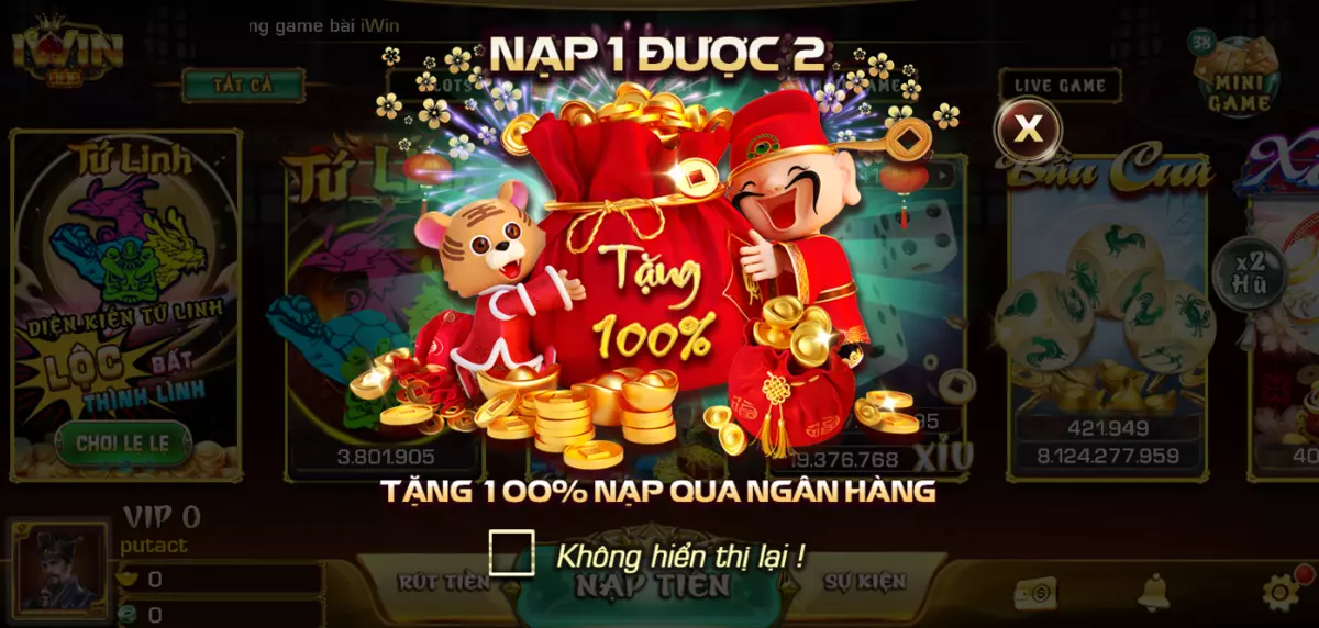 Báo danh tặng quà là một trong những ưu đãi lớn của iWin Club Báo danh tặng quà là một trong những ưu đãi lớn của iWin Club