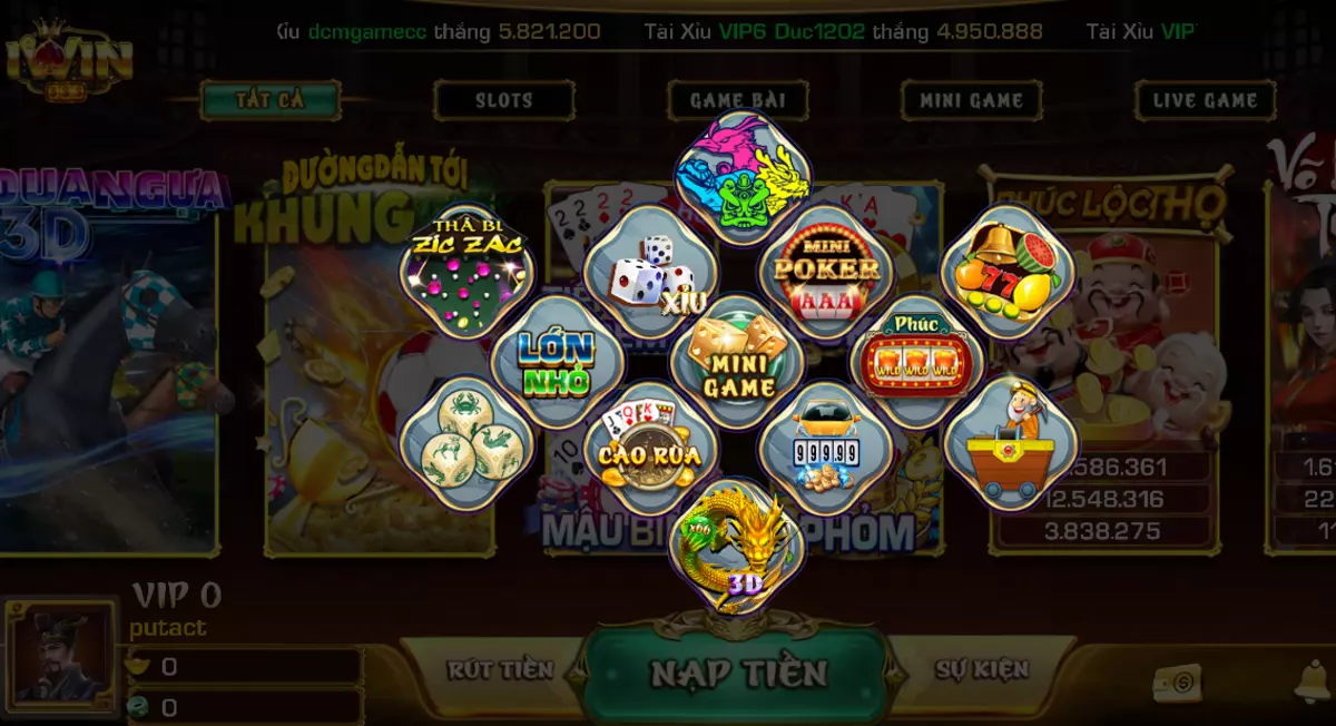 Tài xỉu tại iWin Club luôn được đánh giá cao nhờ tính may rủi của nó Tài xỉu tại iWin Club luôn được đánh giá cao nhờ tính may rủi của nó